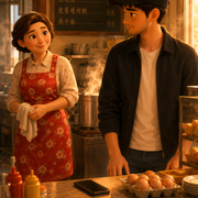 E3 B 00b阿明 妈妈走出来 妈妈笑着问理财收益