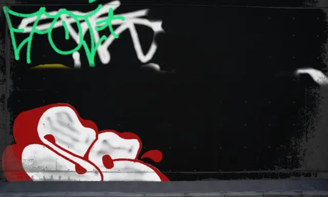 Graffiti artwork by 3OPK
