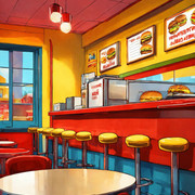 LEXICA Burger Chain from Rock Bottom 02 Window