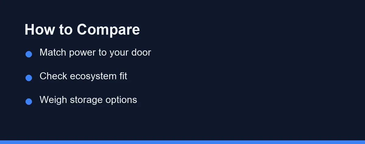 How to Compare