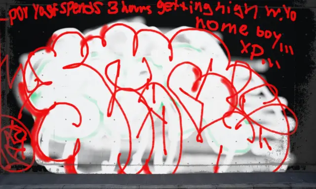 Graffiti artwork by Sumoe