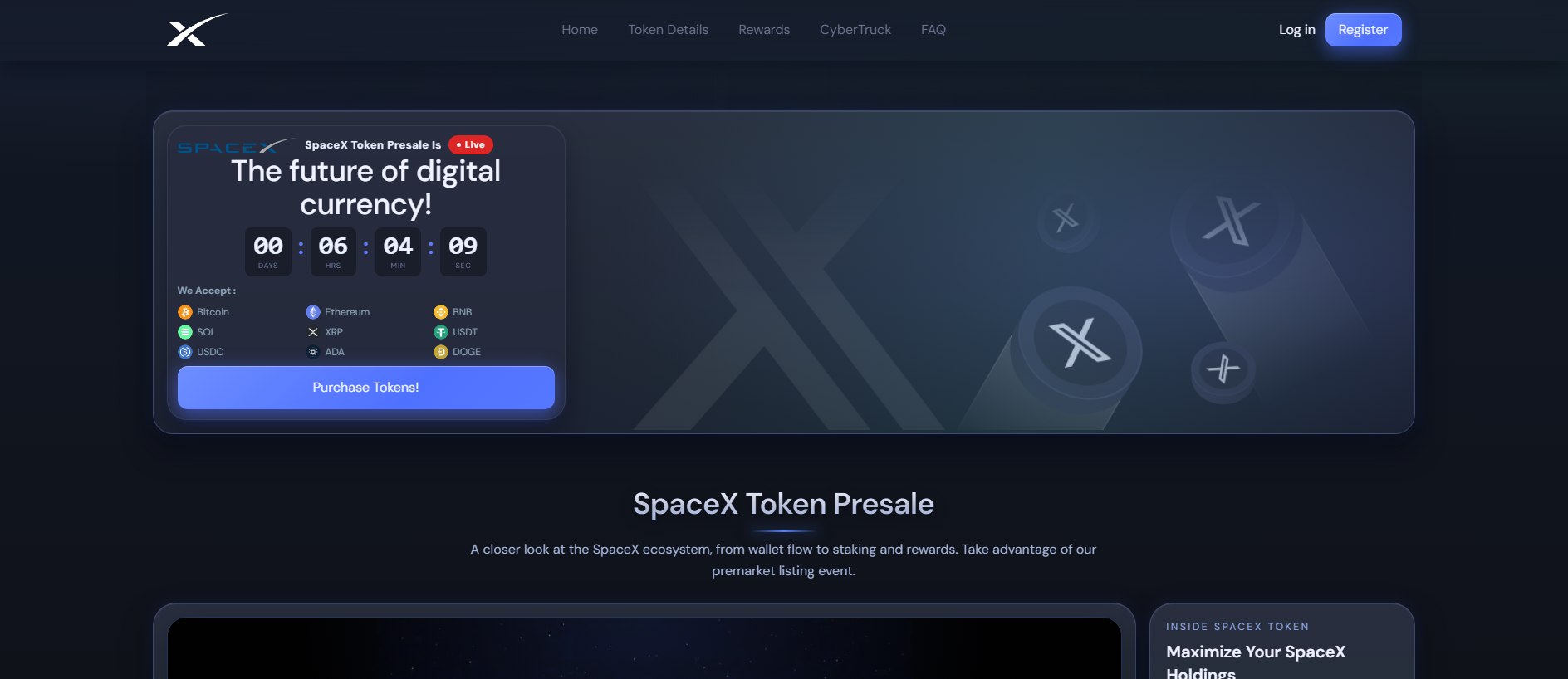 Forensic screenshot of [REDACTED] showing the phishing page layout