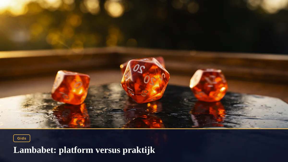 Lambabet: platform versus praktijk
