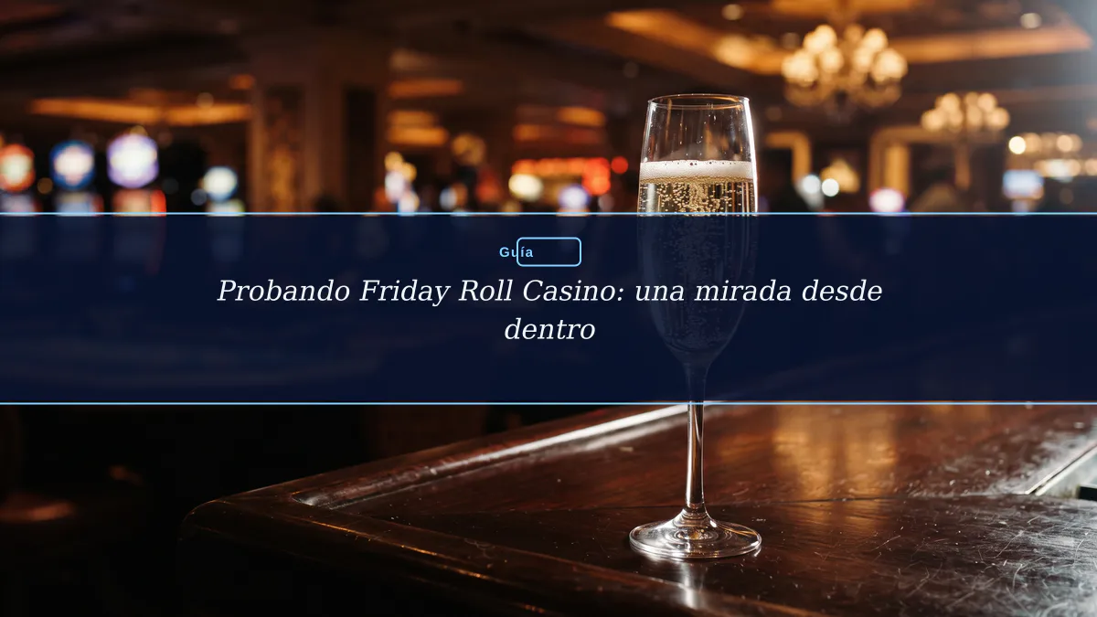 Probando Friday Roll Casino: una mirada desde dentro