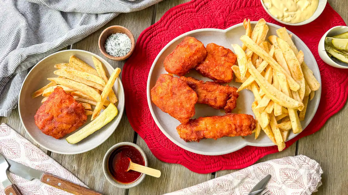 Nashville Hot Fish and Chips: A Spicy Twist on a Classic
