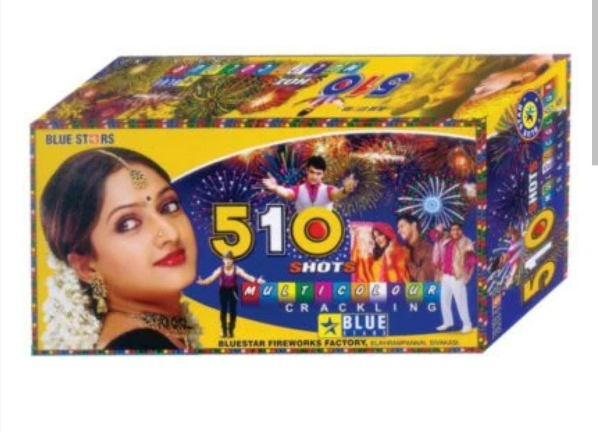 510 Shots Multicolour