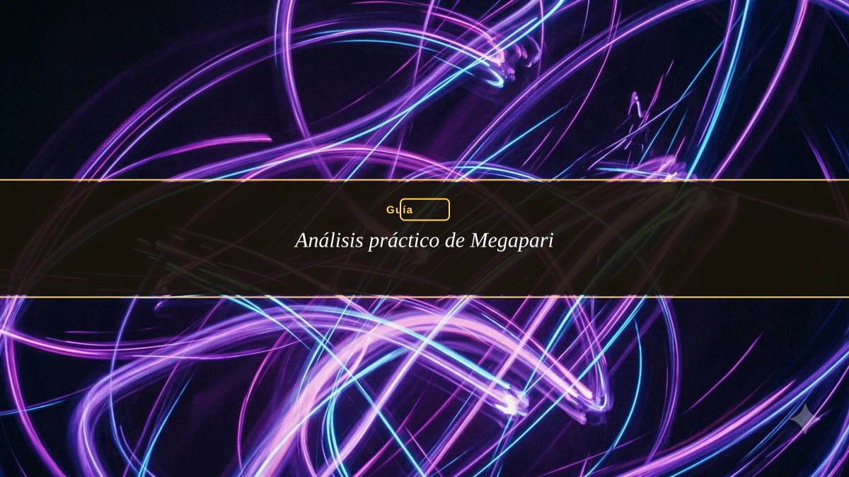 Análisis práctico de Megapari