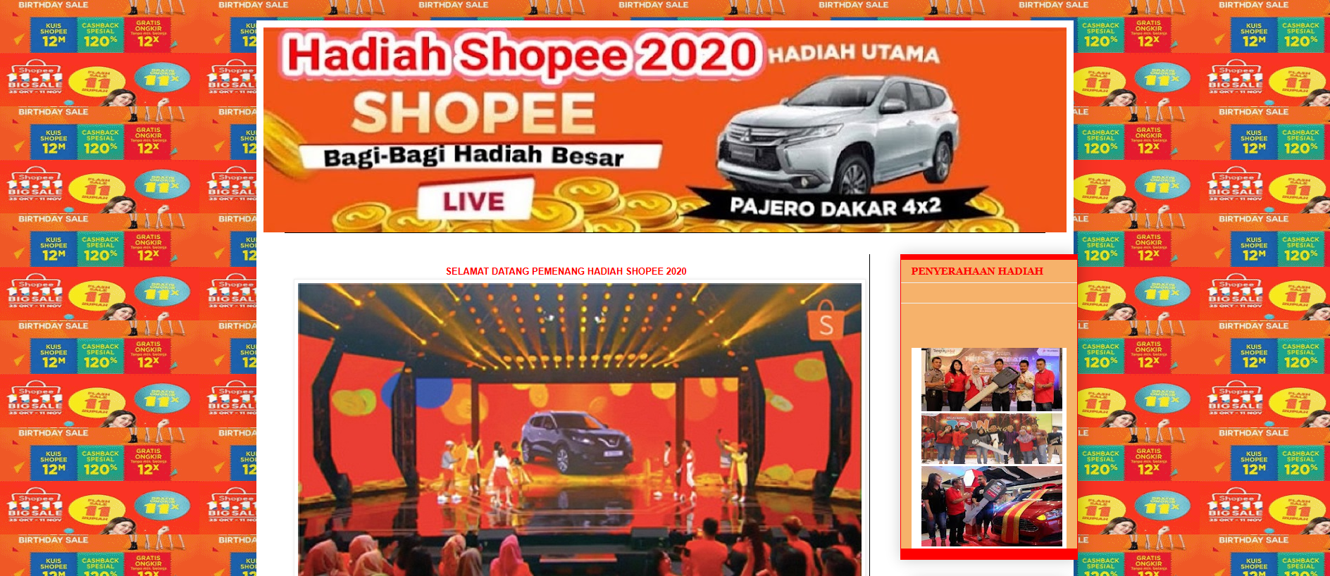 Stored capture of shopeeid0277.blogspot.com