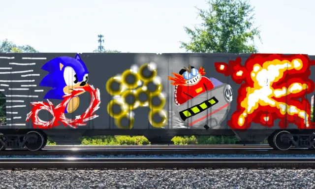 Graffiti artwork by Sark