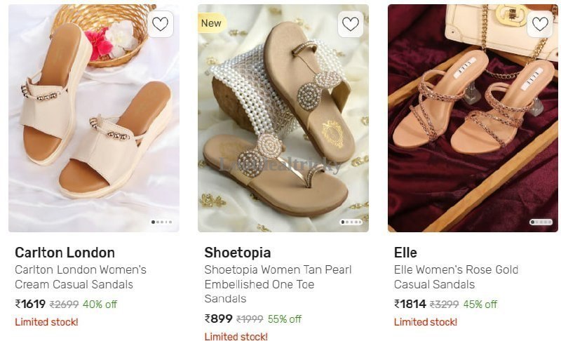 Tatacliq Her Footwear Offer Image