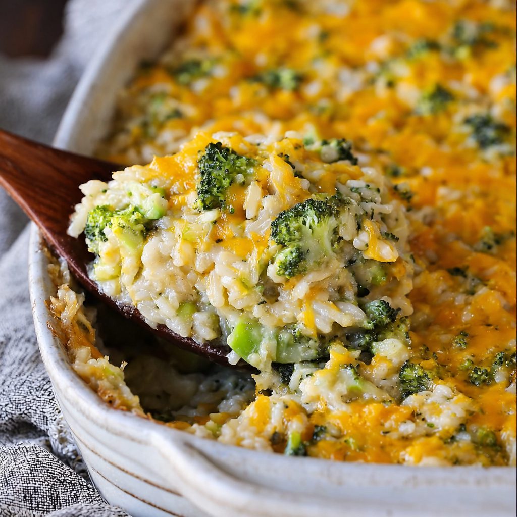 Cheesy Broccoli Rice
