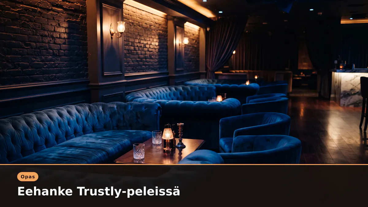 Eehanke Trustly-peleissä