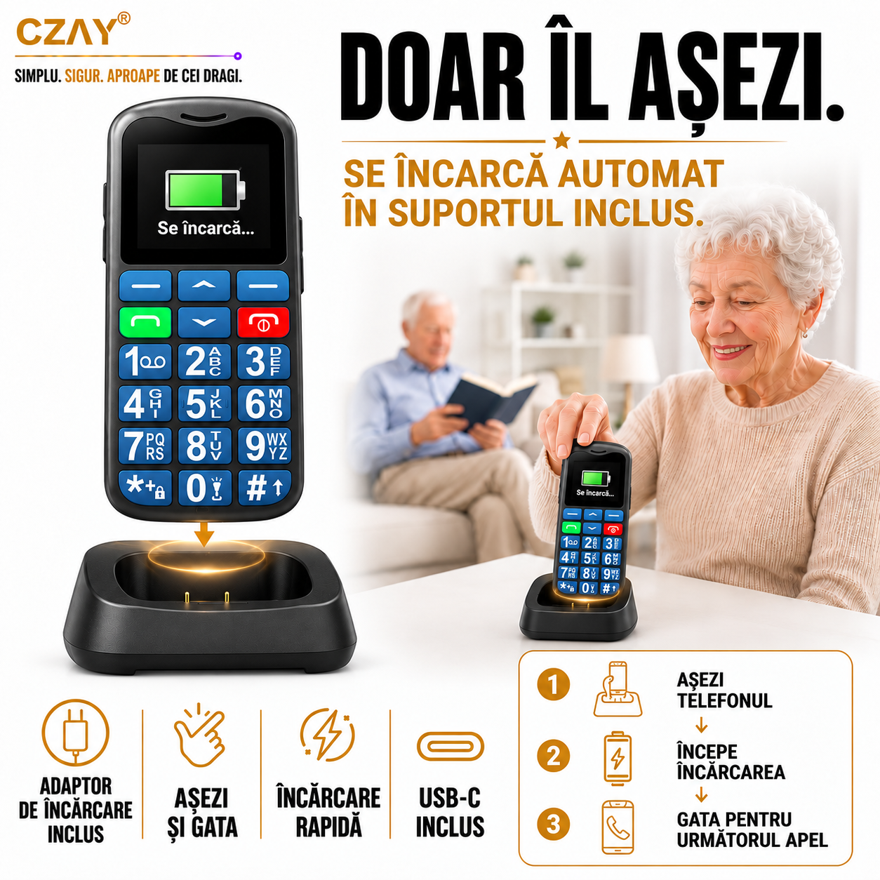 TELEFON MOBIL SENIORI