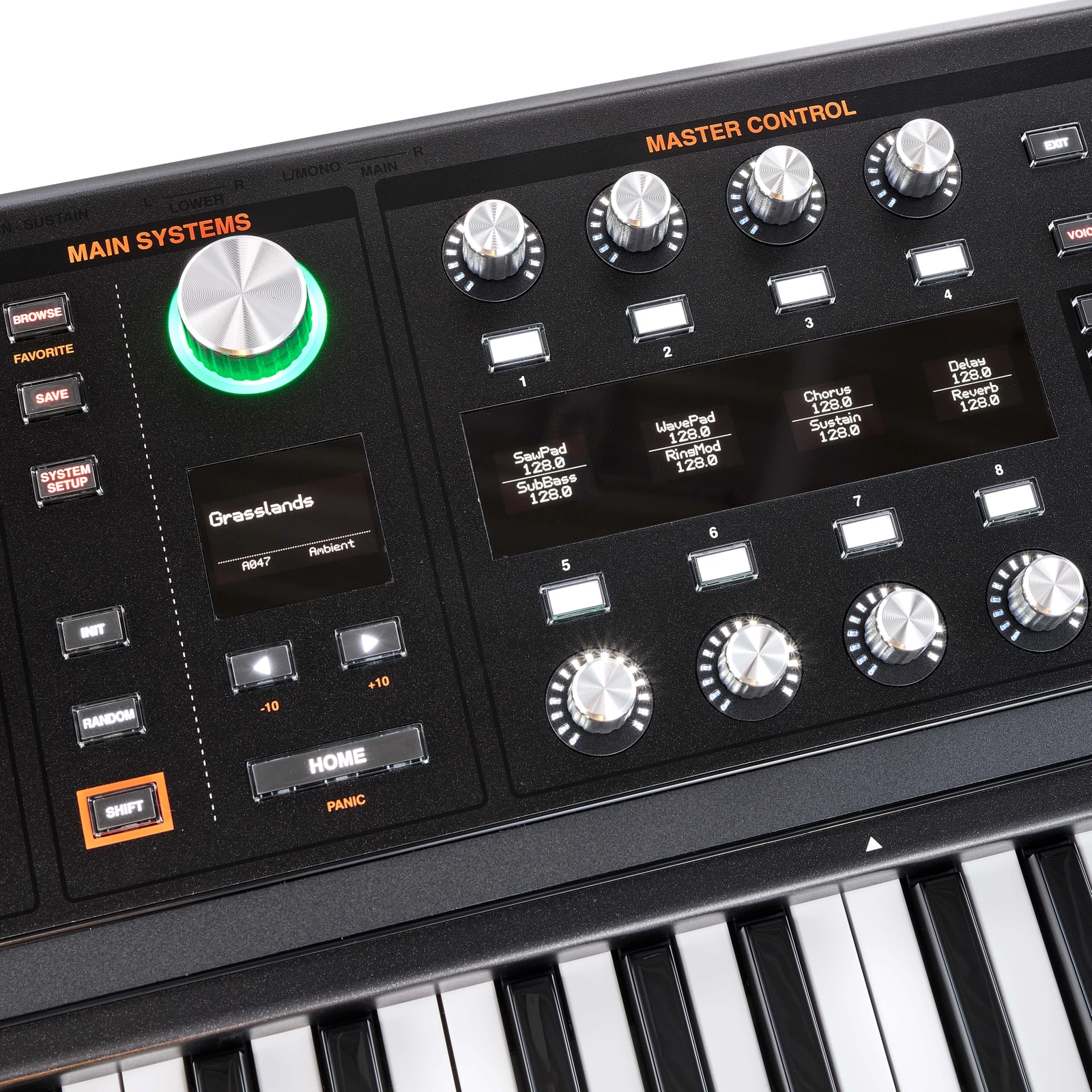 ASM Hydrasynth Deluxe клавіатура