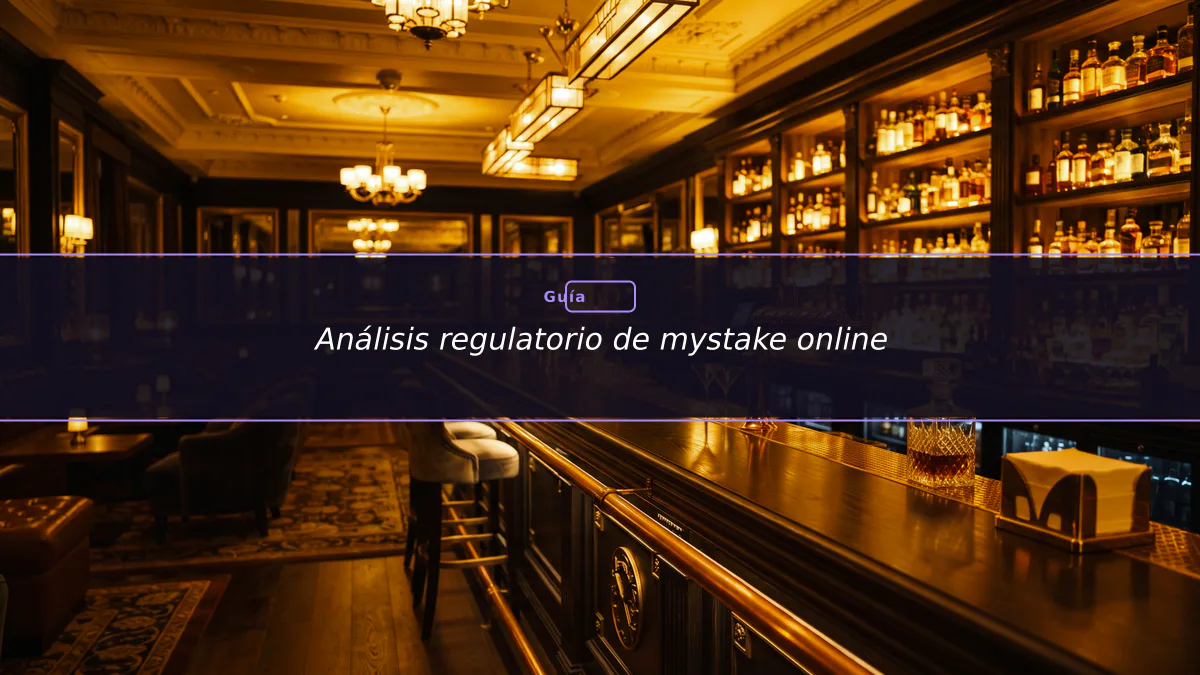 Análisis regulatorio de mystake online