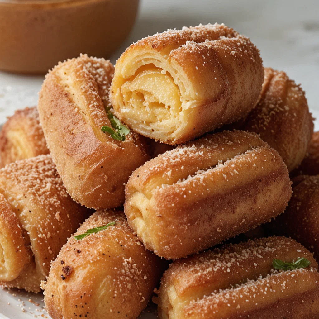 Heathy Baked Churro Bites