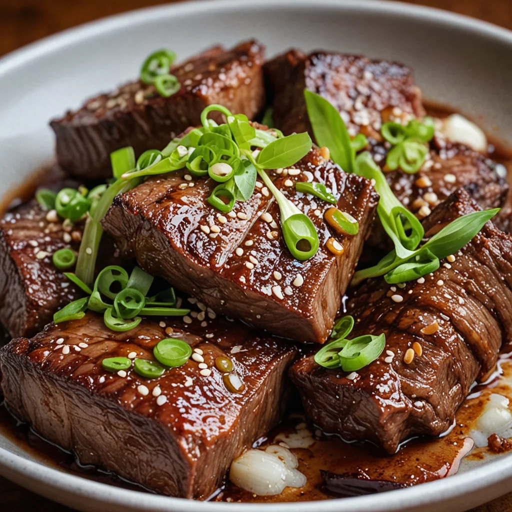 Korean Short Ribs in Slow Cooker for a Flavorful Meal!