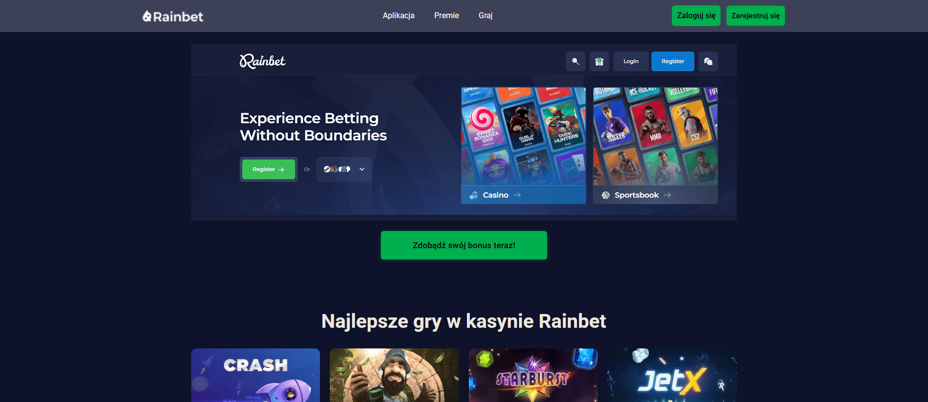 Stored capture of rainbet-login.pl