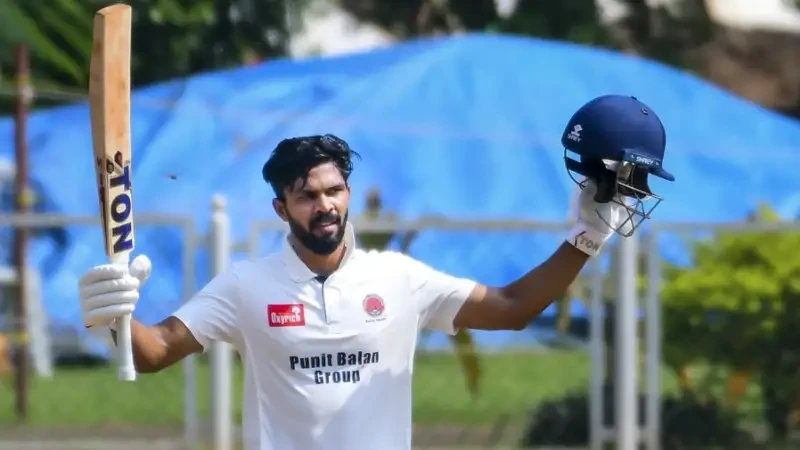 Ruturaj Gaikwad Hits 10th First-Class Century