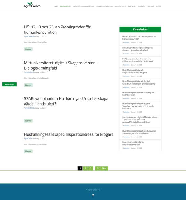 Agro Örebro screenshot 2