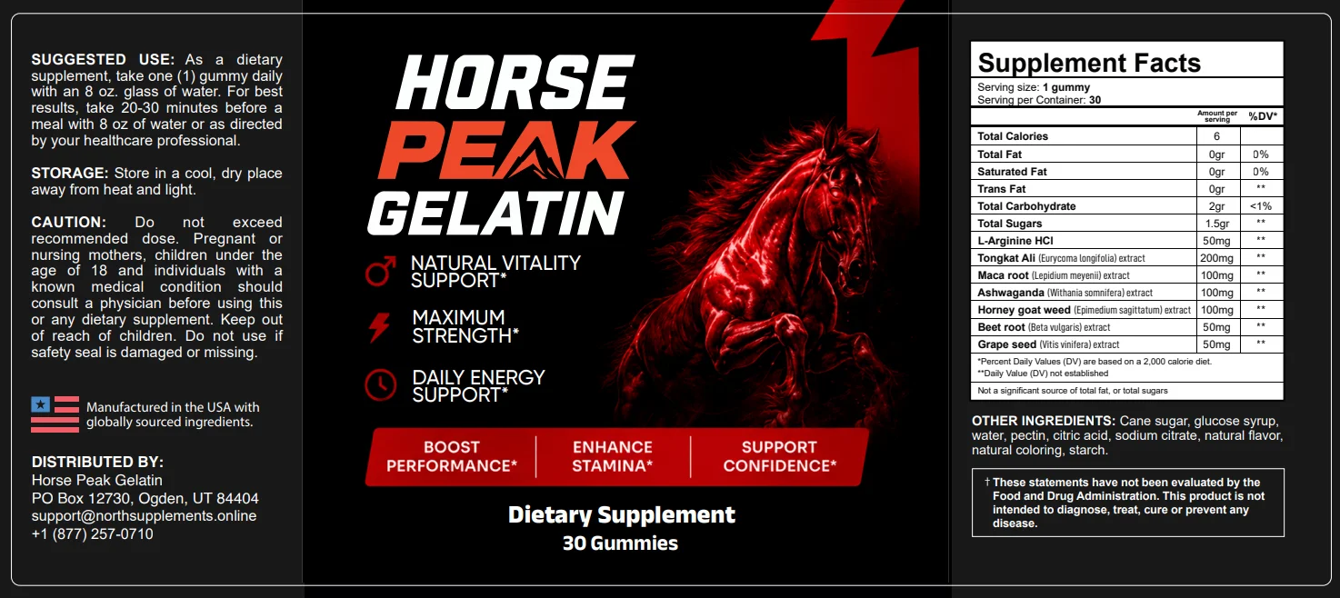 Horse Peak Gelatin
