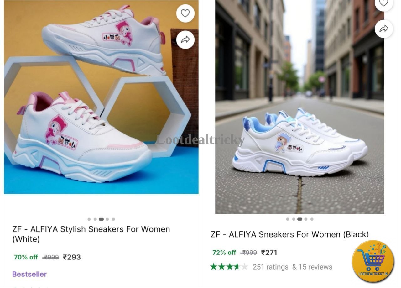 Women S Sneakers – Just ₹271 | Loot Ka Maal Women S Sneakers – Just ₹271 | Loot Ka Maal
