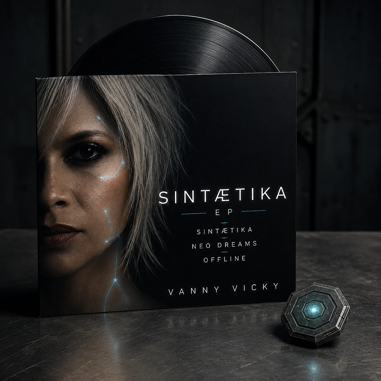 Capa de SINTÆTIKA — Vanny Vicky