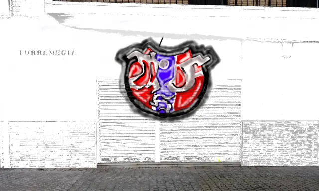 Graffiti artwork by wisla