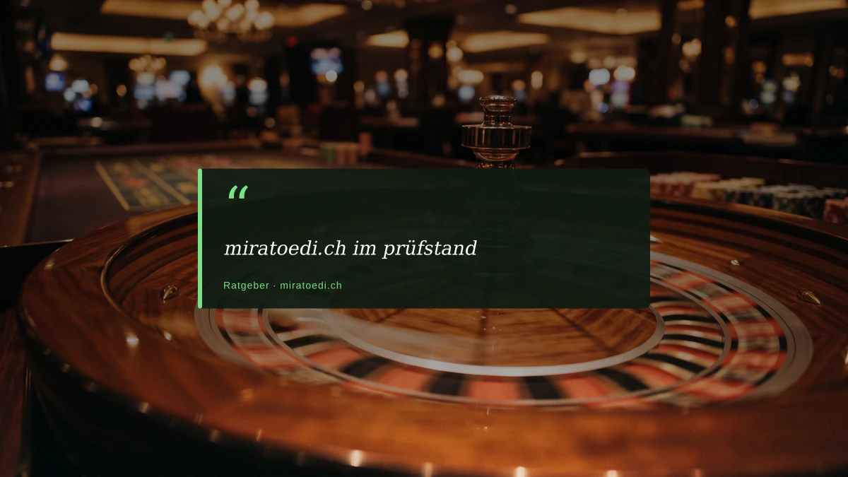 miratoedi.ch im prüfstand