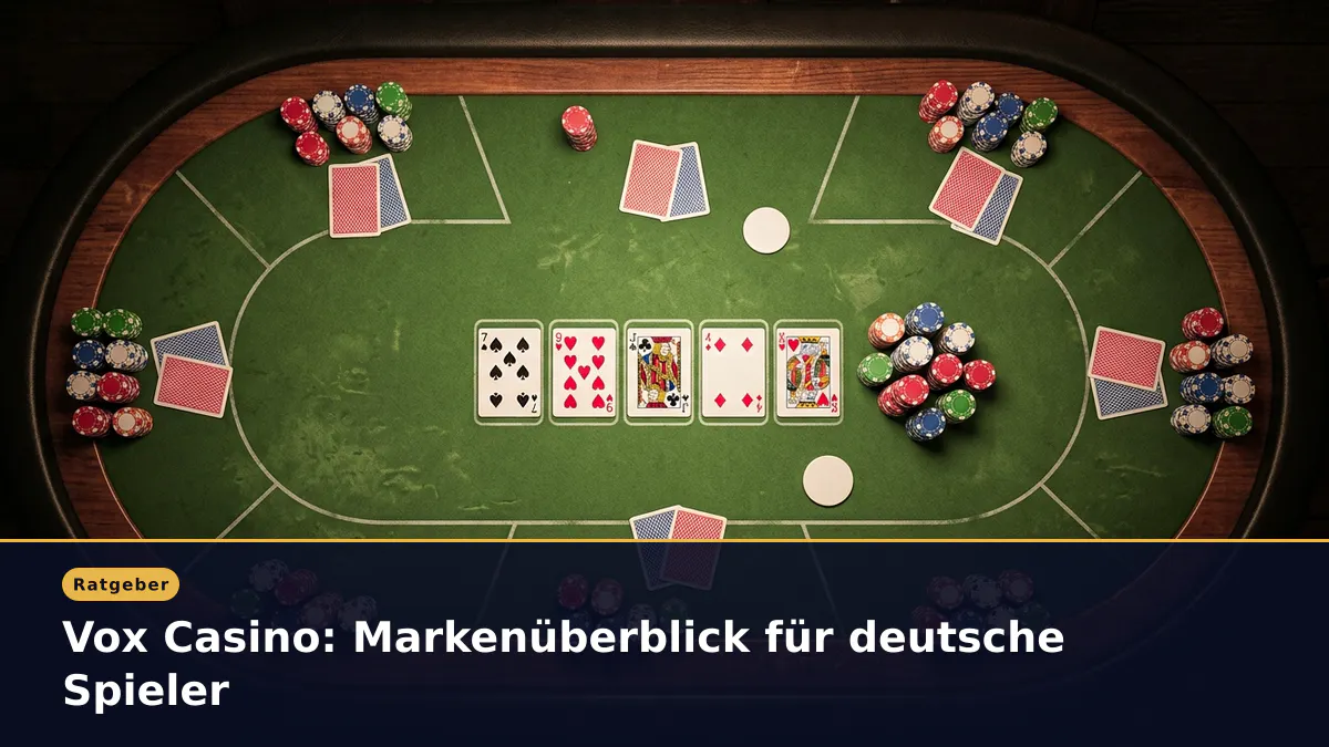 Vox Casino: Markenüberblick für deutsche Spieler