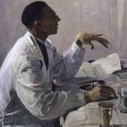 Портрет хирурга С С Юдина 1935