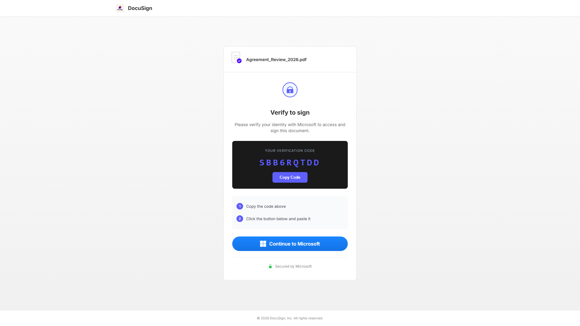 Forensic screenshot of [REDACTED] showing the phishing page layout