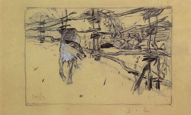 Волк и пастухи 1898