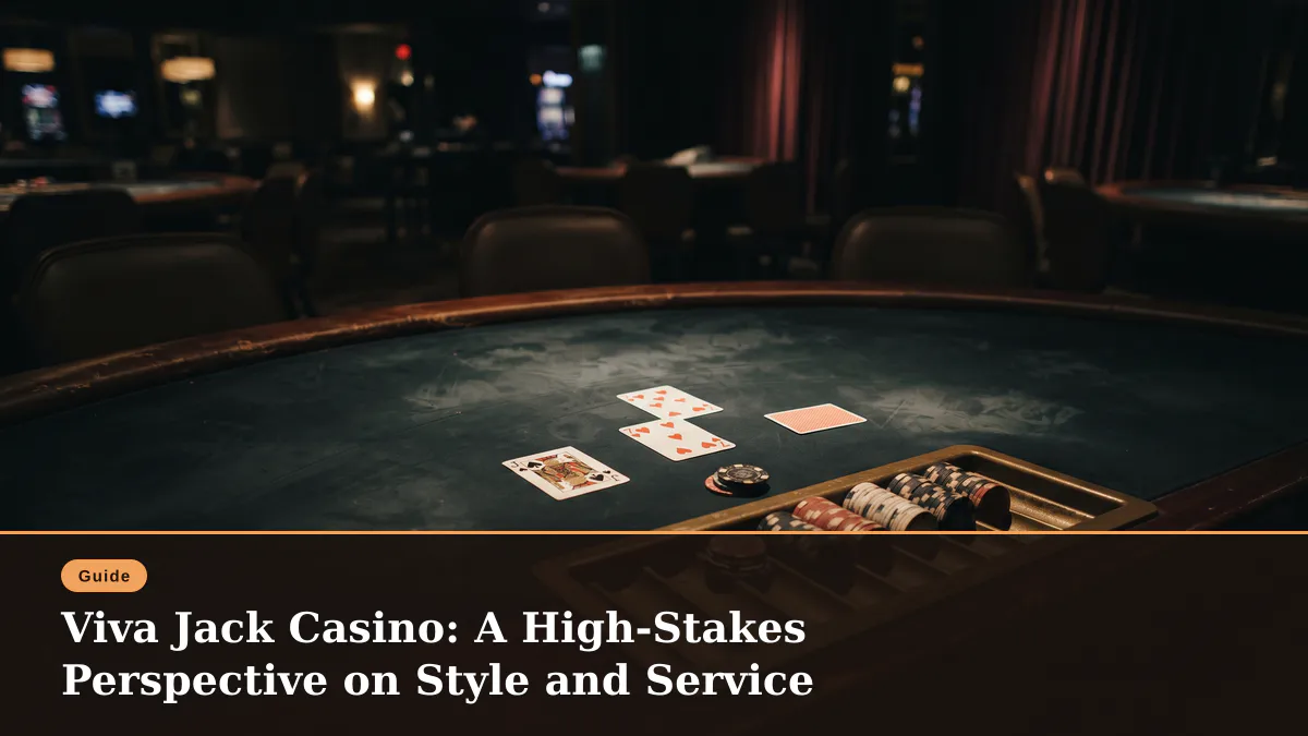 Viva Jack Casino: A High-Stakes Perspective on Style and Service