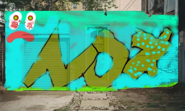 Graffiti artwork by nox