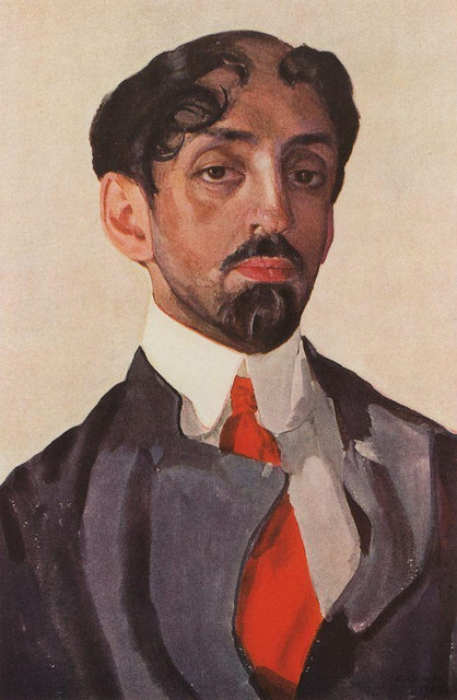 Портрет М А Кузмина 1909