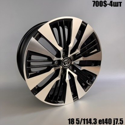 Диски M1032* Диски 18" 5*114.3 7.5J ET40 DIA 60.1 Gloss Black Machined Face R18 5*114.3 — купити у Львові