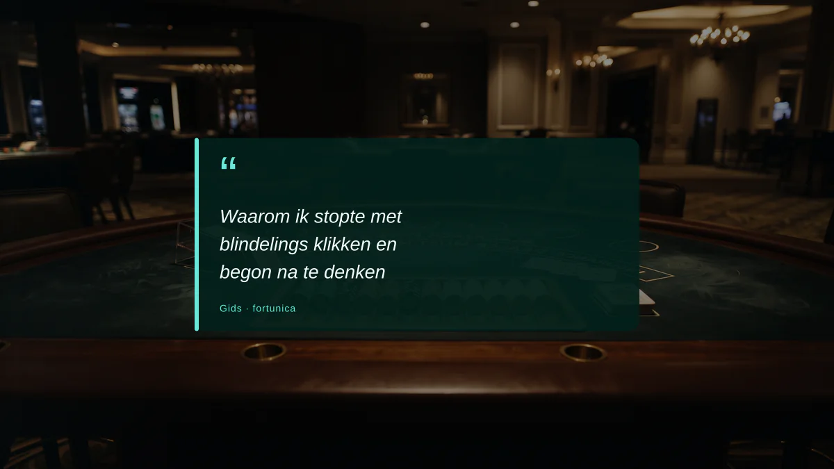 Waarom ik stopte met blindelings klikken en begon na te denken