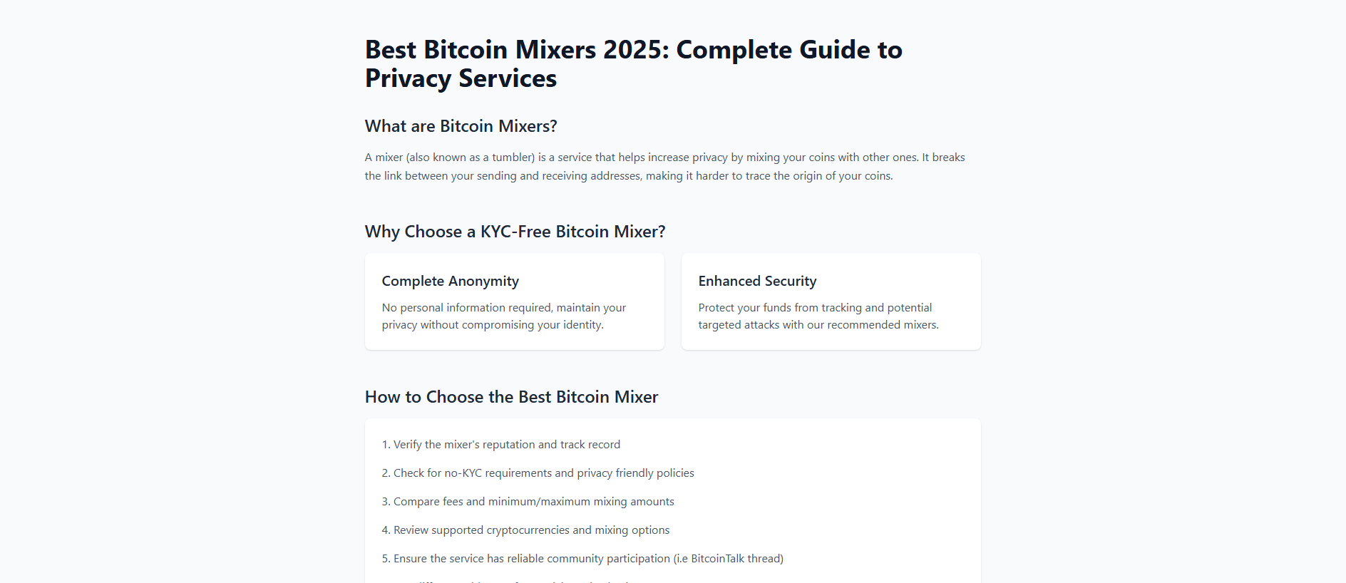 Stored capture of bitcoinmixers.top