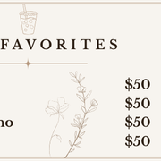 Horizontal CC Menu
