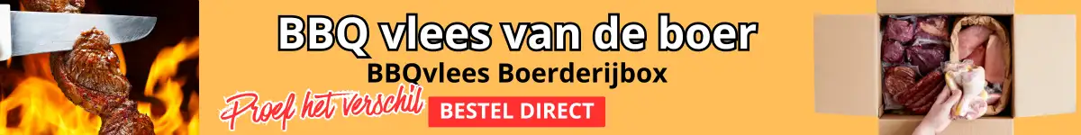 BBQvlees kopen bij de boer - Vleespakketten of zelf kiezen met de Boerderij BBQbox - Vleeskopenbijdeboer.nl