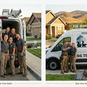 Pest control technician at work in Temecula CA