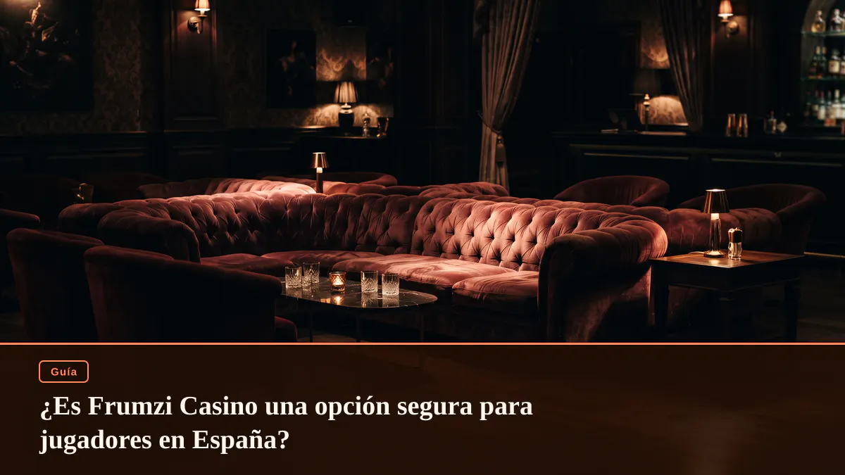 ¿Es Frumzi Casino una opción segura para jugadores en España?