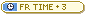 Eastern Time Zone (EST) +3 hours to FRT