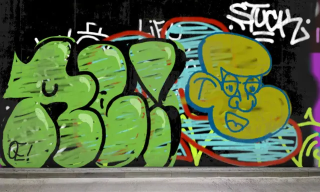 Graffiti artwork by rekon