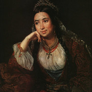 Портрет писательницы В И Лизогуб 1847