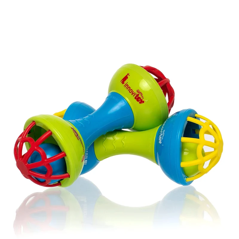 Colorful Lovely Attractive Safe Non-Toxic, Rattle Teether Plush Rings Babies Children Toddlers and Infant Toy| Products Born Baby First Toys (Rattlitoy)