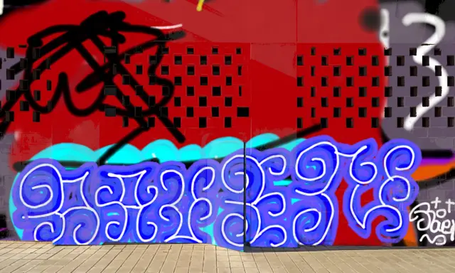 Graffiti artwork by Ksksksskk