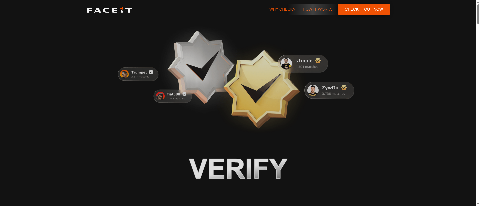 Forensic screenshot of faceit.world showing the phishing page layout