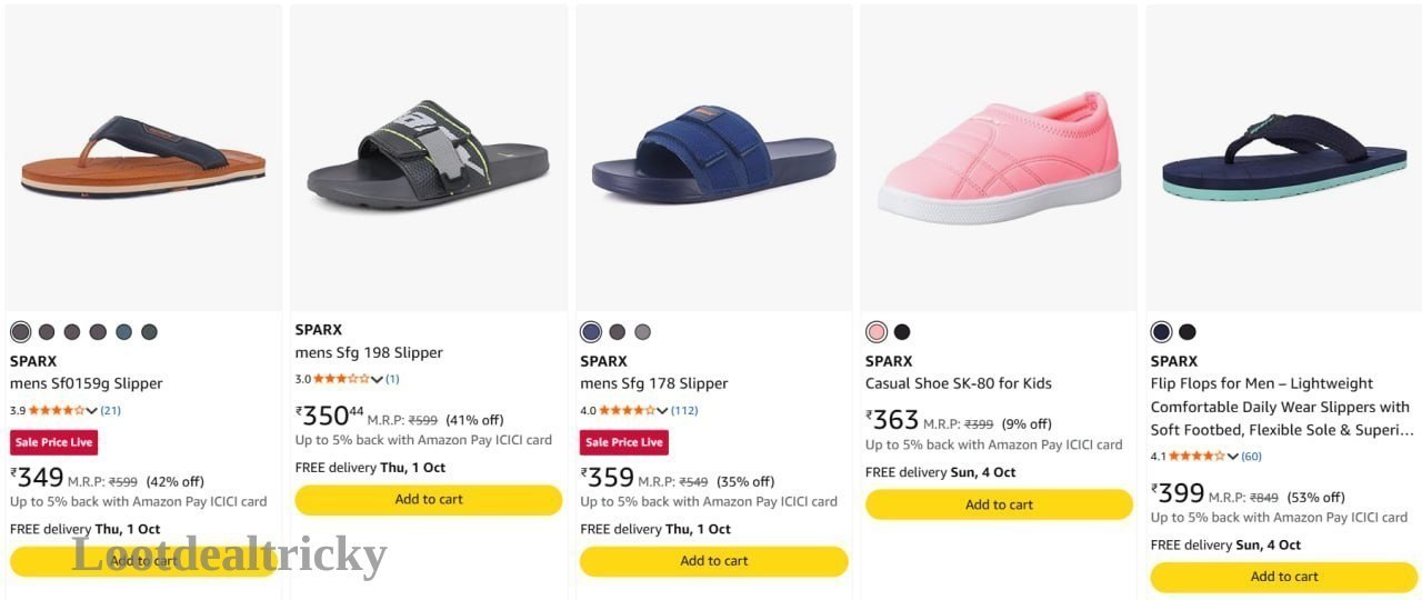 Sparx Footwears Start – Just ₹234 | Limited Time Loot Offer Sparx Footwears Start – Just ₹234 | Limited Time Loot Offer